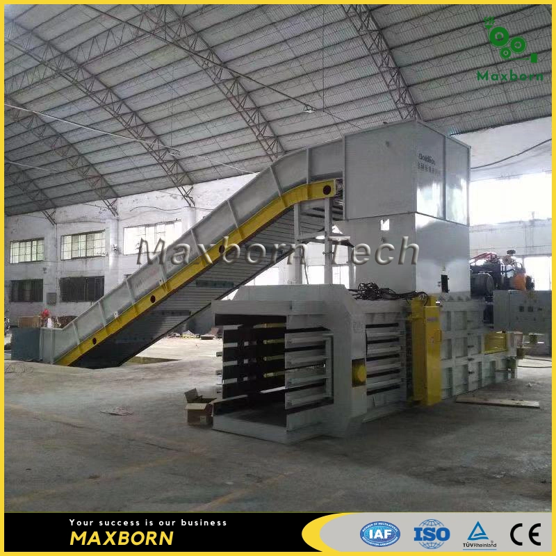 Automatic Horizontal Hydraulic Carton Baler From Maxborn Baler China