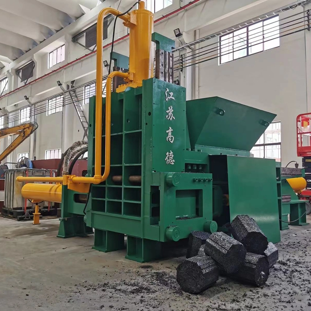 High Quality Wholesale Custom Cheap Sx-1600 Three Rams Hydraulic Metal Baler