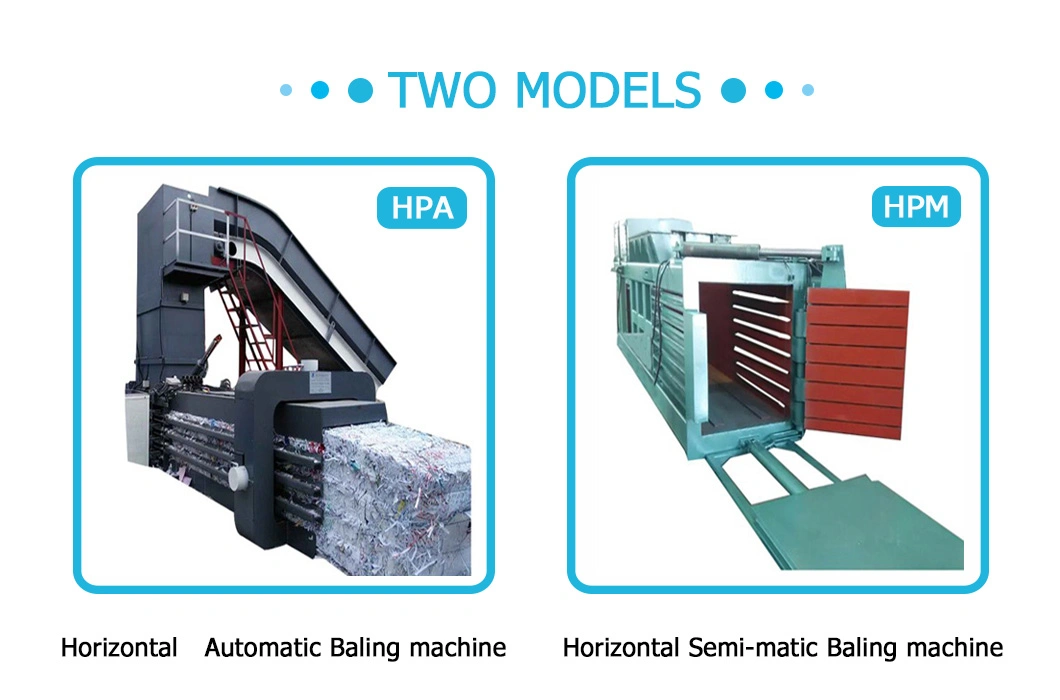 Teyun High Quality Automatic Cardboard Baler for Recycling