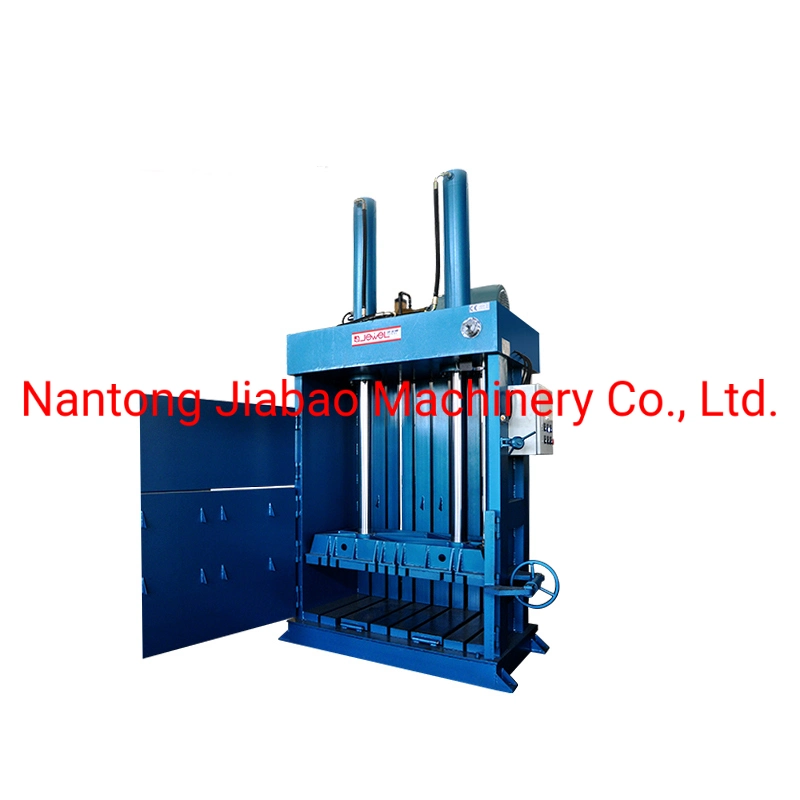 Use Tyre Hydraulic Vertical Baler Plastic Bottle Baling Machine/Waste Tire Press Baling Machine