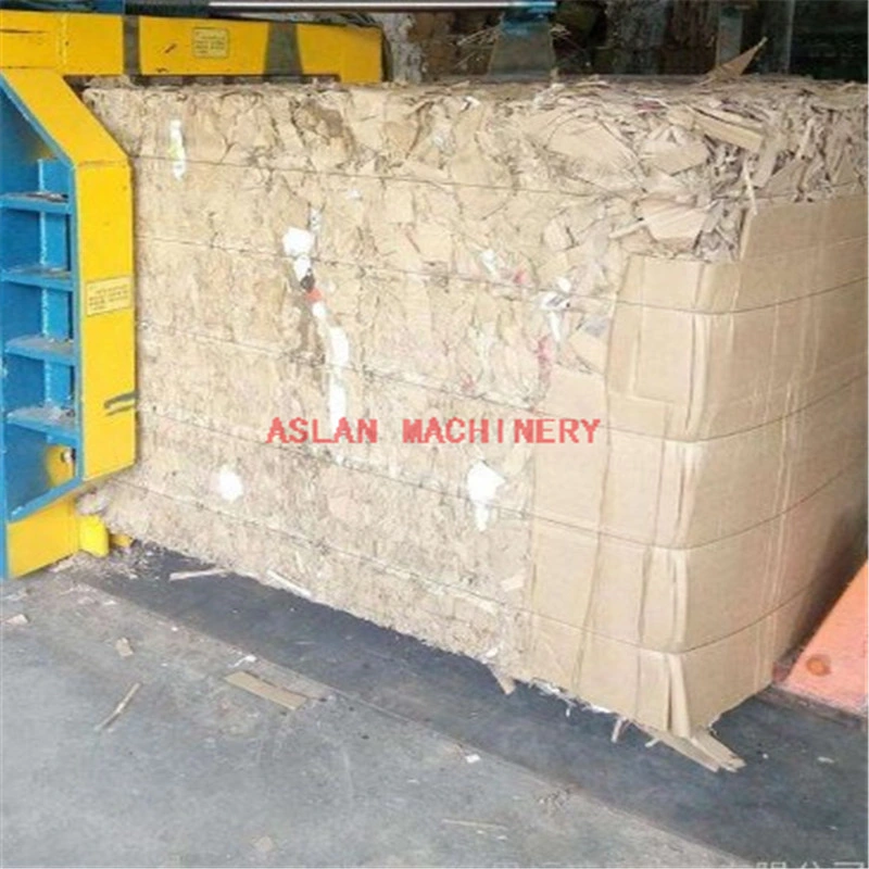 Automatic Hydraulic Baler Machine/ Hydraulic China Tyre Scrap Tire Baling Machine