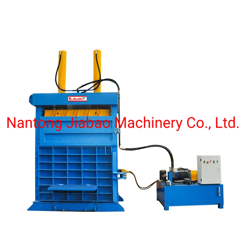 Hydraulic Vertical Truck Car Used Tyre Baler for Sale Scrap Tire Waste Baler Machine