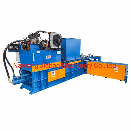 공장 가격으로 완전 자동 수평 유압 폐기물 판지/폐 판지/플라스틱/PET 병 프레스