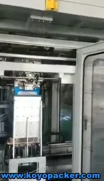 Koyo Auto 보조 백 공급/백 병합 및 포장 기계, 개방형 PP 직조 백용 포장 및 포장