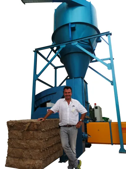 의류 및 직물용 유압 베일러